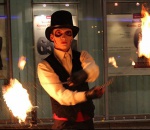 Profesjonalni artyści wykreują niesamowite fireshow.